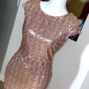 Beautiful Gold Sequin Gown